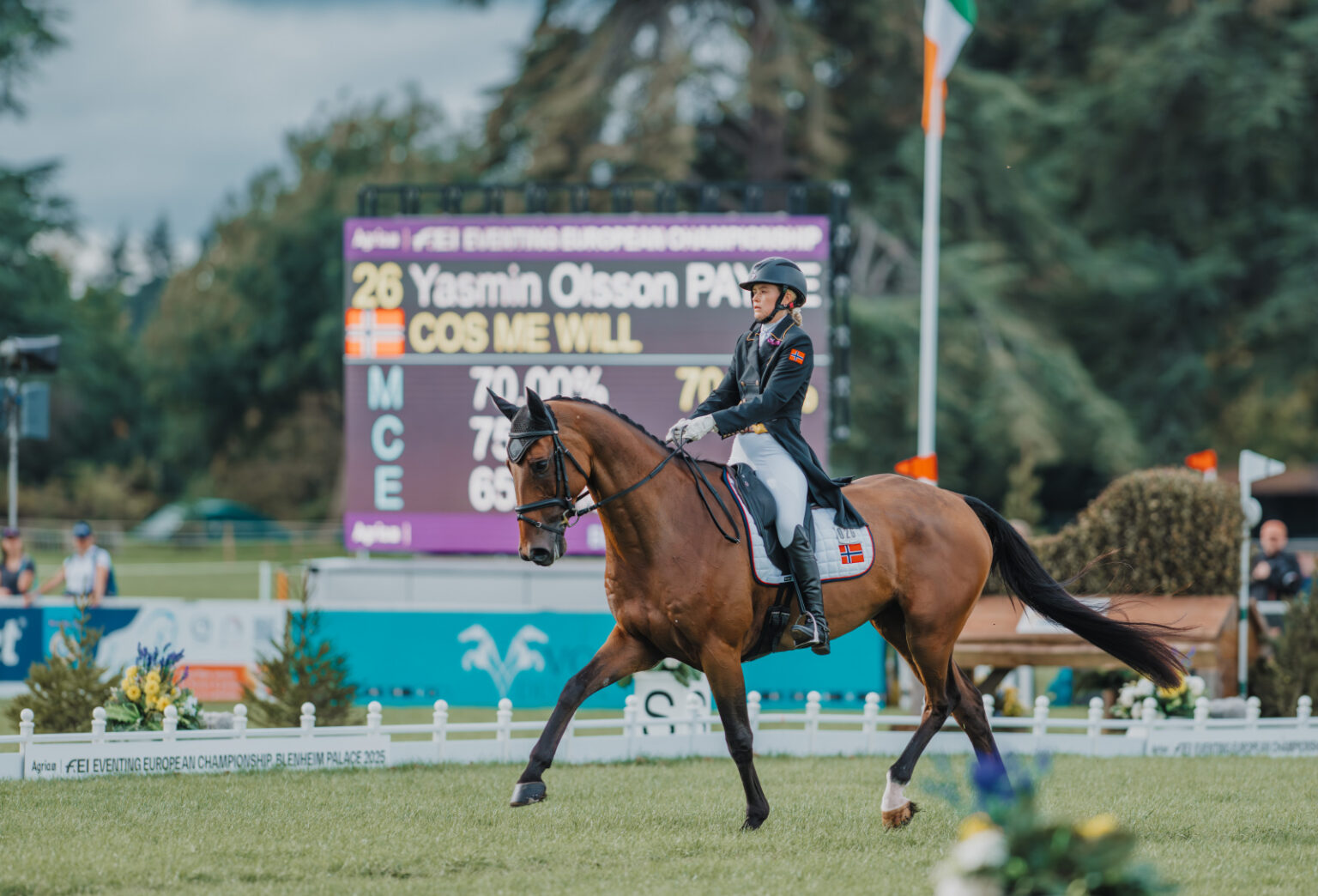 The Future is Bright for Norway as Yasmin Olsson Payne Makes Senior Debut at FEI Eventing European Championships | Eventing Nation