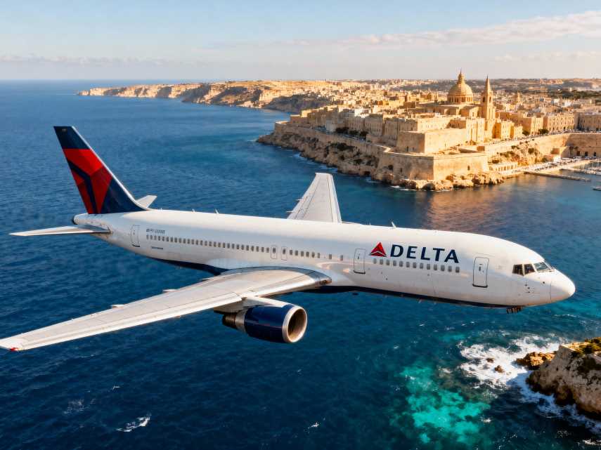 Malta Gets Its First Nonstop U.S. Flight With Delta’s New York Connection