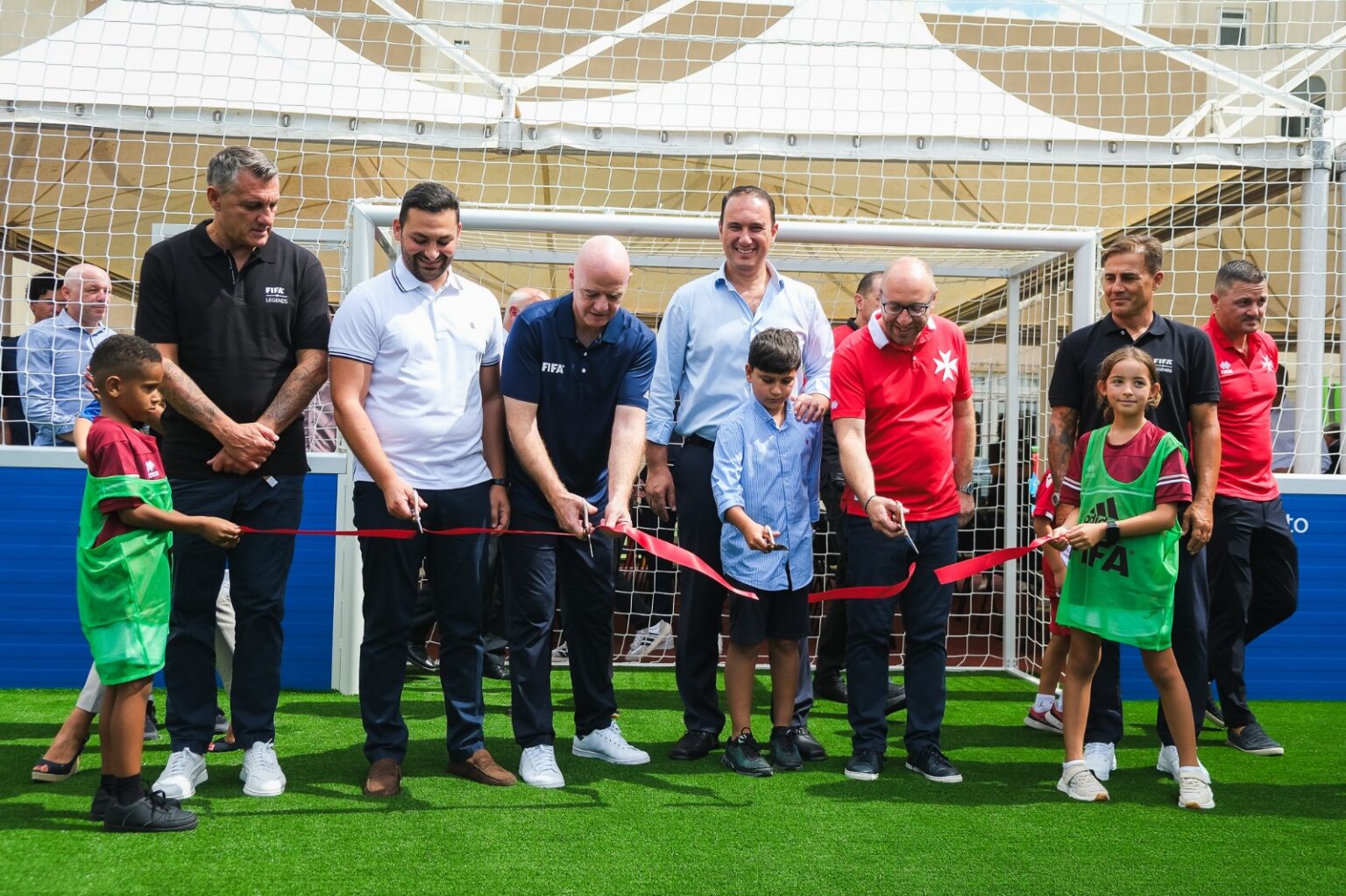Malta inaugurates first FIFA arena mini-football pitch at St Paul’s Bay School