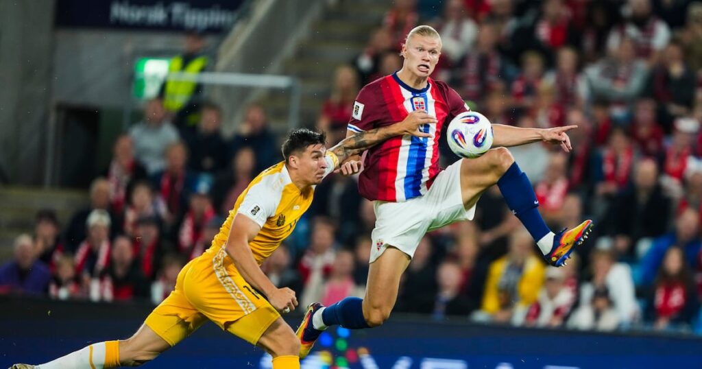 Erling Haaland scores five in Norway’s 11-goal demolition of Moldova – The Irish News