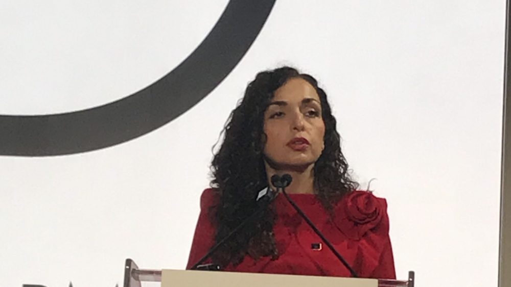 Kosovo’s president Vjosa Osmani
