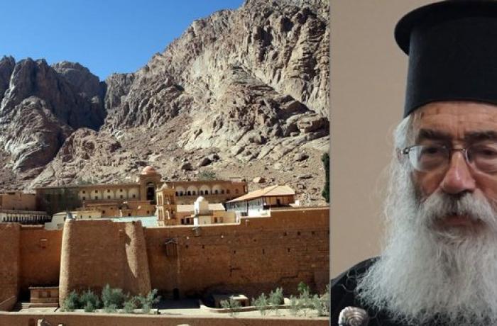 meeting at St Catherine's Monastery to elect new superior