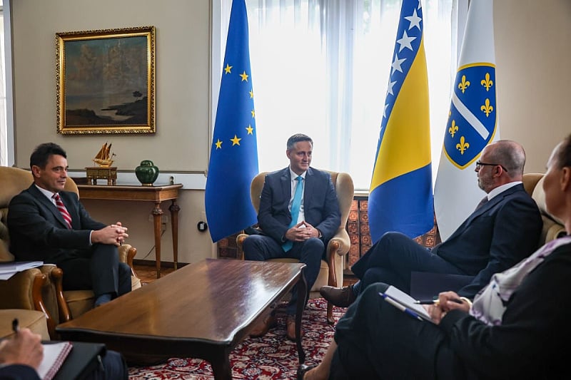 Newly elected Chargé d'Affaires of the US met with the Member of BiH Presidency