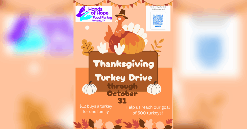Hands of Hope operating turkey drive Hands of Hope operating turkey drive
