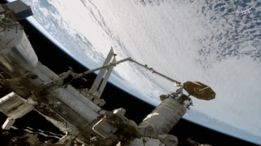 Northrop Grumman's biggest-ever cargo spacecraft arrives at ISS on its debut mission