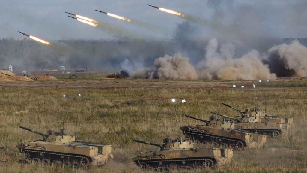 US military officers observe Russia-Belarus war games