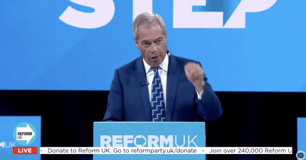 Nigel Farage has said Reform would make ‘serious cuts’ to the UK’s welfare budget