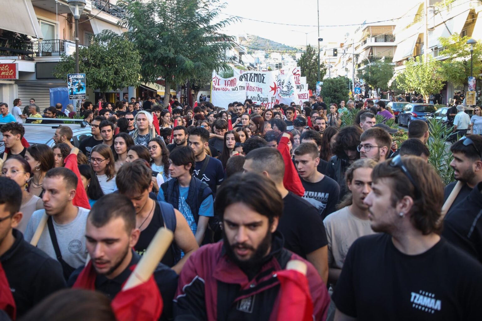 "Neither step back" - mass anti -fascist demonstration in memory of Paul Fyssa