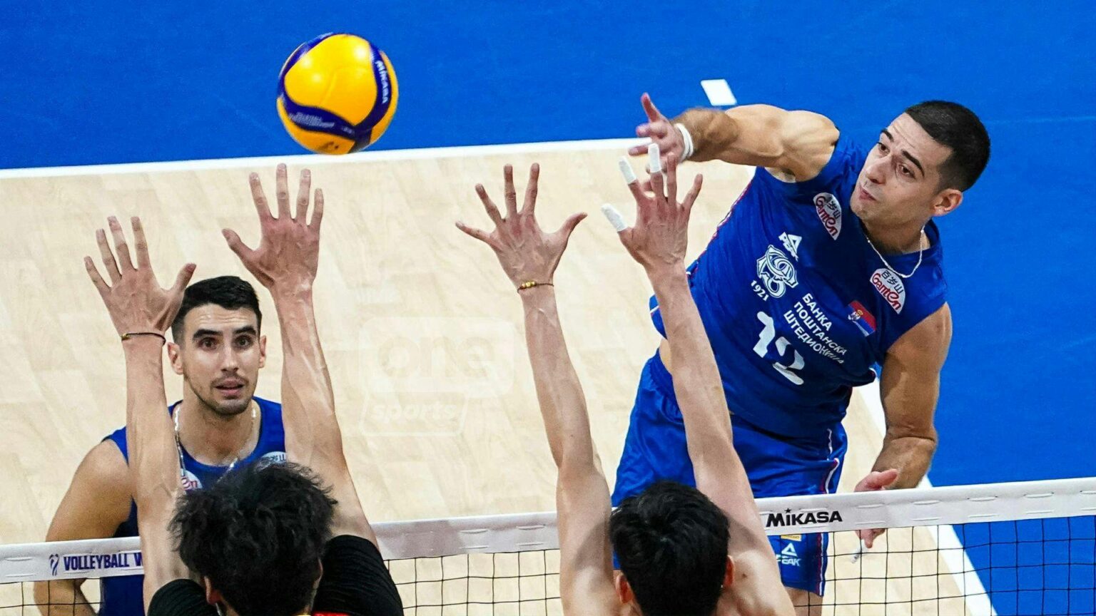 Serbia keeps Round of 16 hopes alive with sweep of China in FIVB World Championship