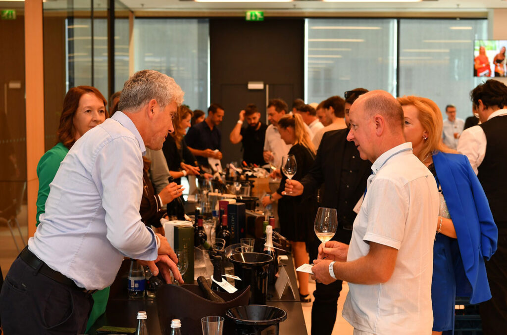 Celebrating DWWA 2025 winners at the Salon of Decanter in Slovenia