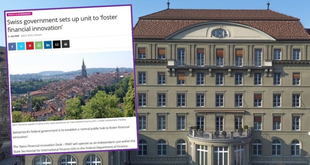 Swiss government ‘adapts’ fintech office two years after launch Swiss government ‘adapts’ fintech office two years after launch
