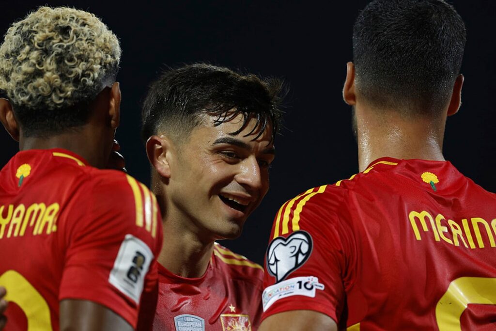 Bulgaria Vs Spain, UEFA FIFA World Cup 2026 Qualifiers: ESP Cruise To Routine Victory - In Pics