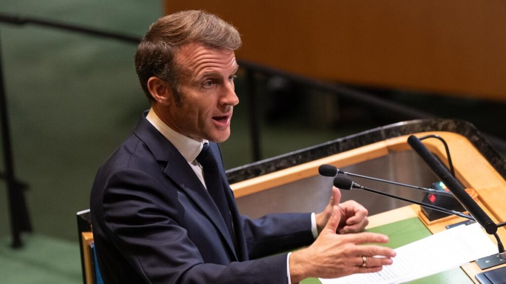 France's Macron warns against 'survival of the fittest' in world affairs