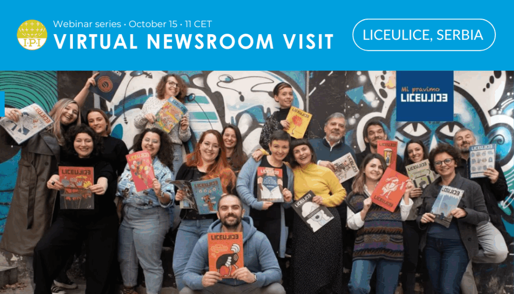 Virtual Newsroom Visit to Liceulice, Serbia – ipi.media