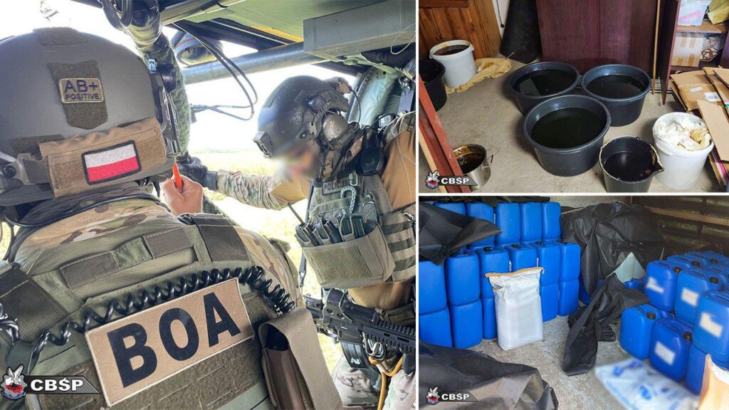 Kujawsko-Pomorskie. Methamphetamine laboratory of the Mexican cartel liquidated by the CBŚP