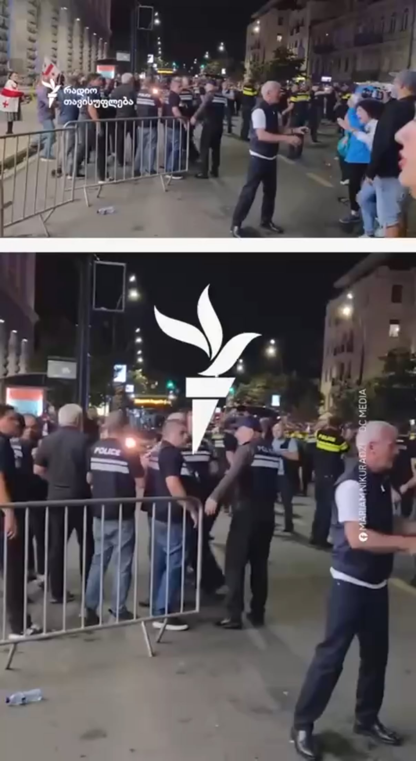 Videos capture mass confrontation in Tbilisi — ruling party members and opposition activists