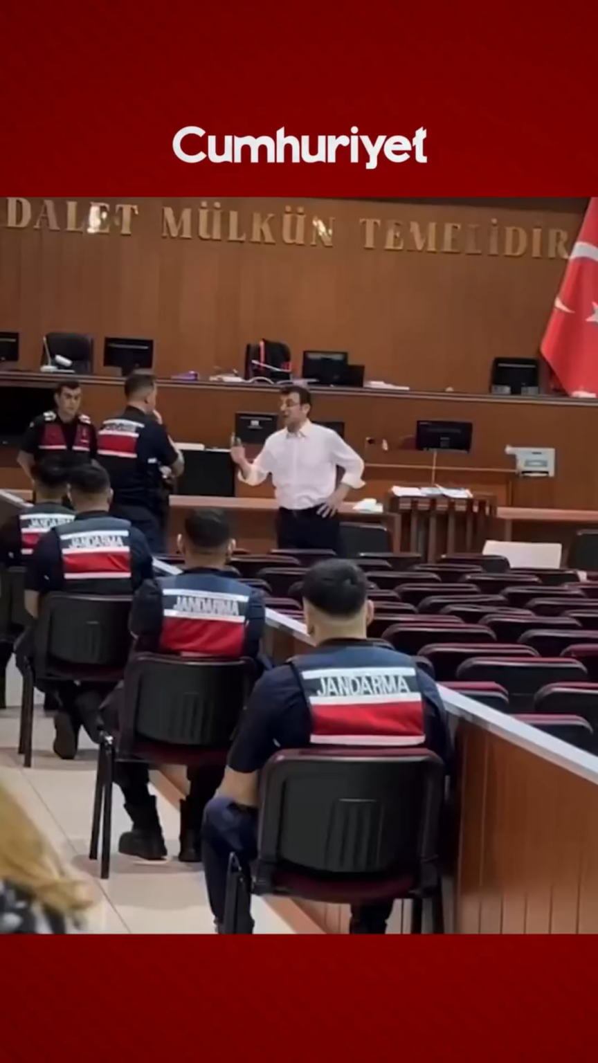 Ekrem İmamoğlu: "Thank you very much for your support. I hope we will meet on better days. There is no such case. Even when people tell, even when they tell."