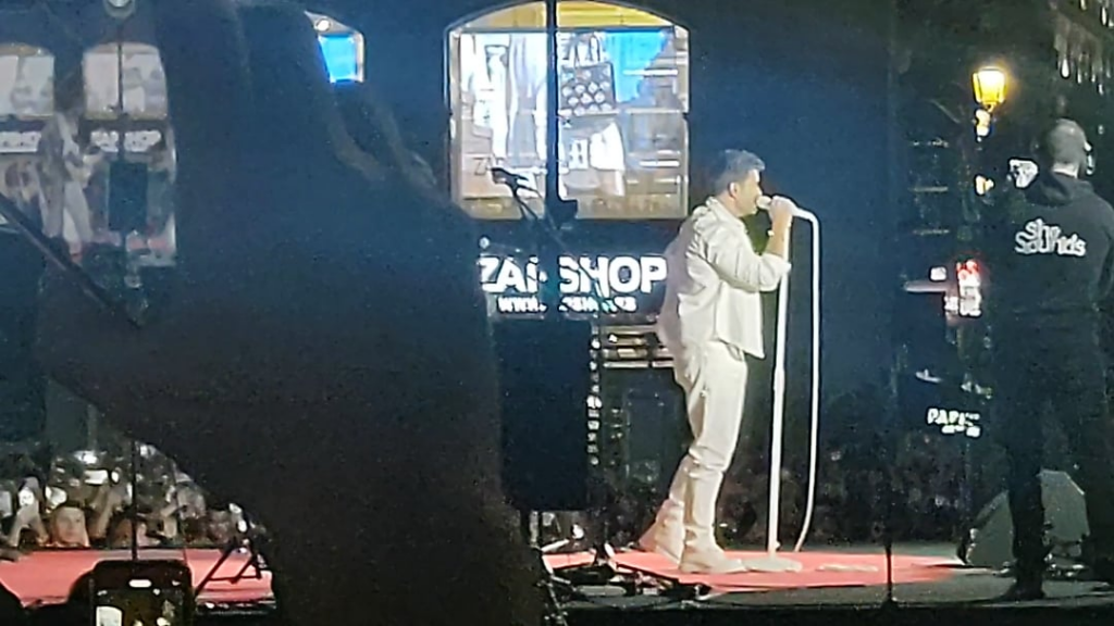 Pablo Alborán's recital