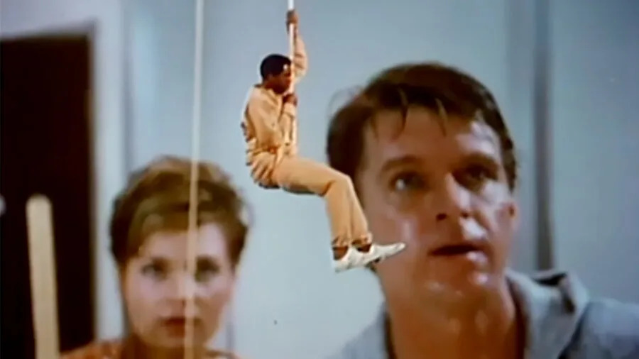 Kevin Peter Hall in <em>Misfits of Science</em>.