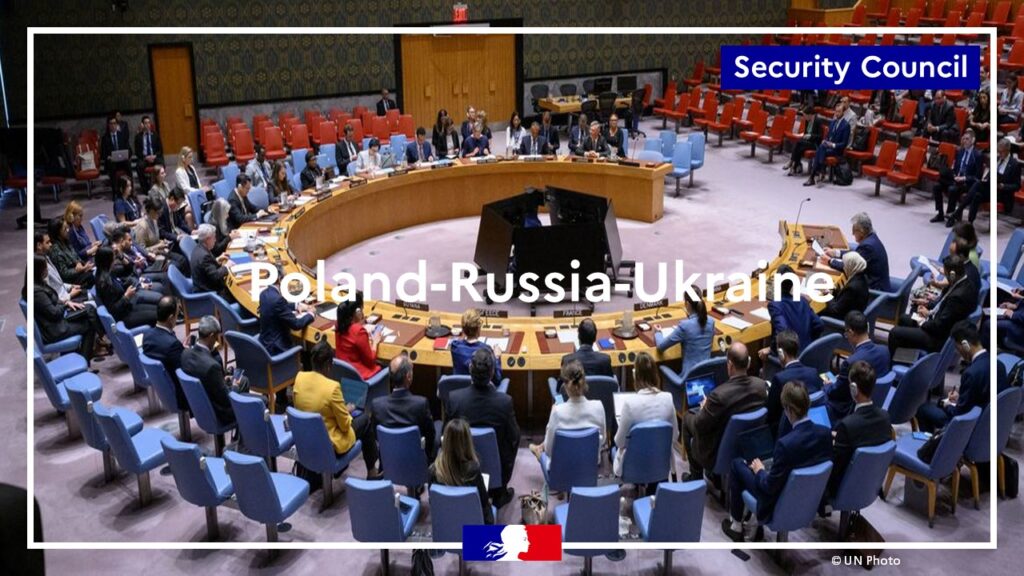 France condemns the incursion of Russian drones into Polish (...)