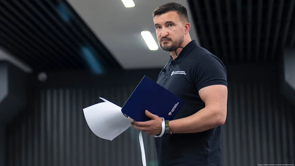 Ihor Fedirko, the executive director of the Ukrainian Council of Arms Manufacturers, hopes for more EU funds<span class="copyright">Oleksii Filippov/Ukrainian Council of Arms Manufacturers</span>