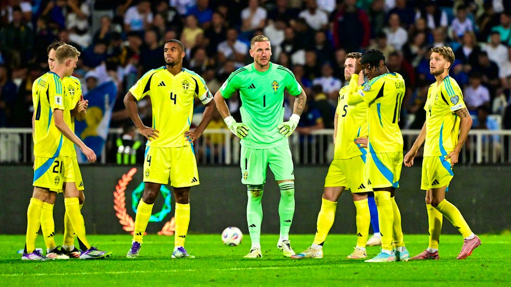 The Swedish national team is in a hangover mood after the Kosovo defeat.