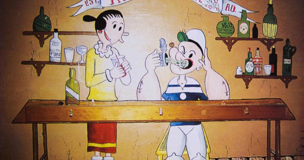 Postcards of Popeye Village at Anchor Bay