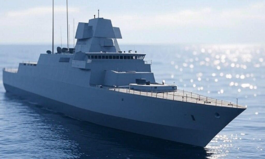 Denmark, a 5 million country produces and sells the frigates. Greece with a double population why does it produce nothing?