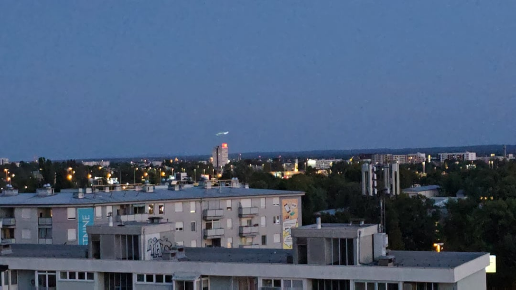 Heaven above Zagreb