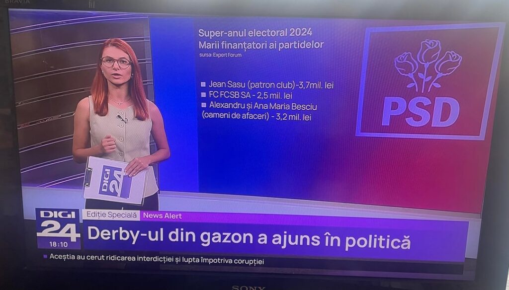 FCSB, PSD financier and gold in 2024