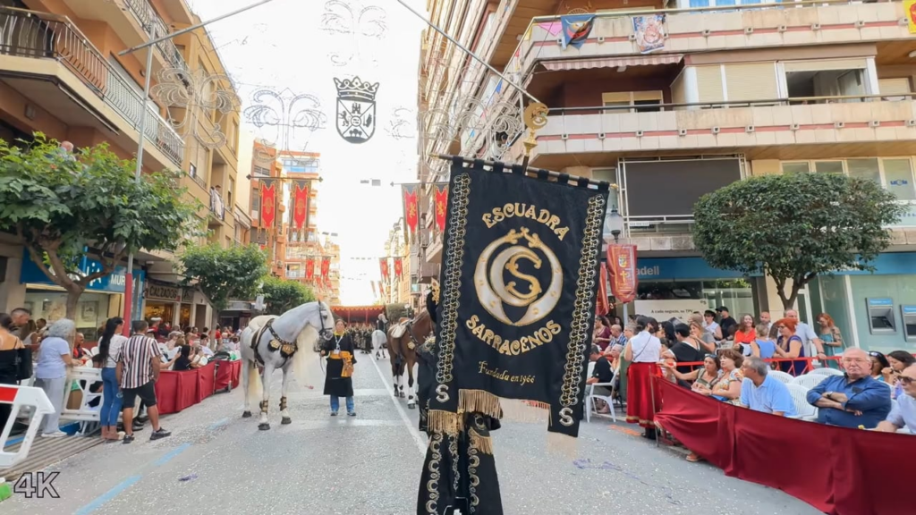 Special Squad "Saracenos" - Moors and Christian parties of Villena (Alicante) - Parade of "The entrance" 2025