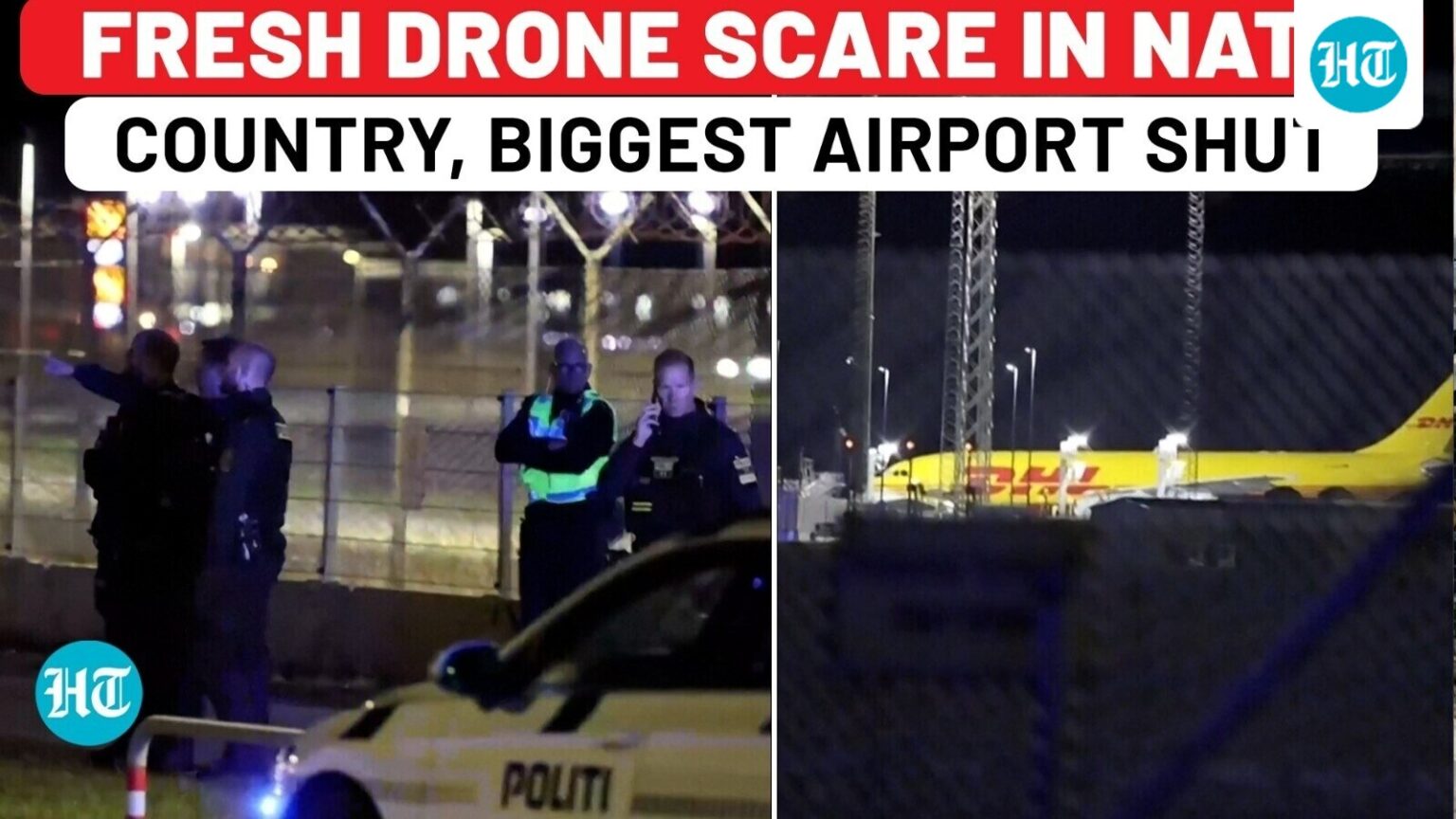 Fresh drone scare in NATO country, biggest airport shut: Europe to blame Russia again? Ukraine War