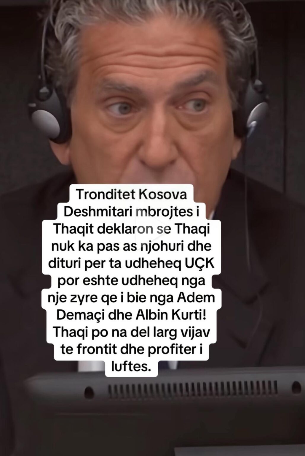 Albin Kurti Chef of Hashim Thaqi!