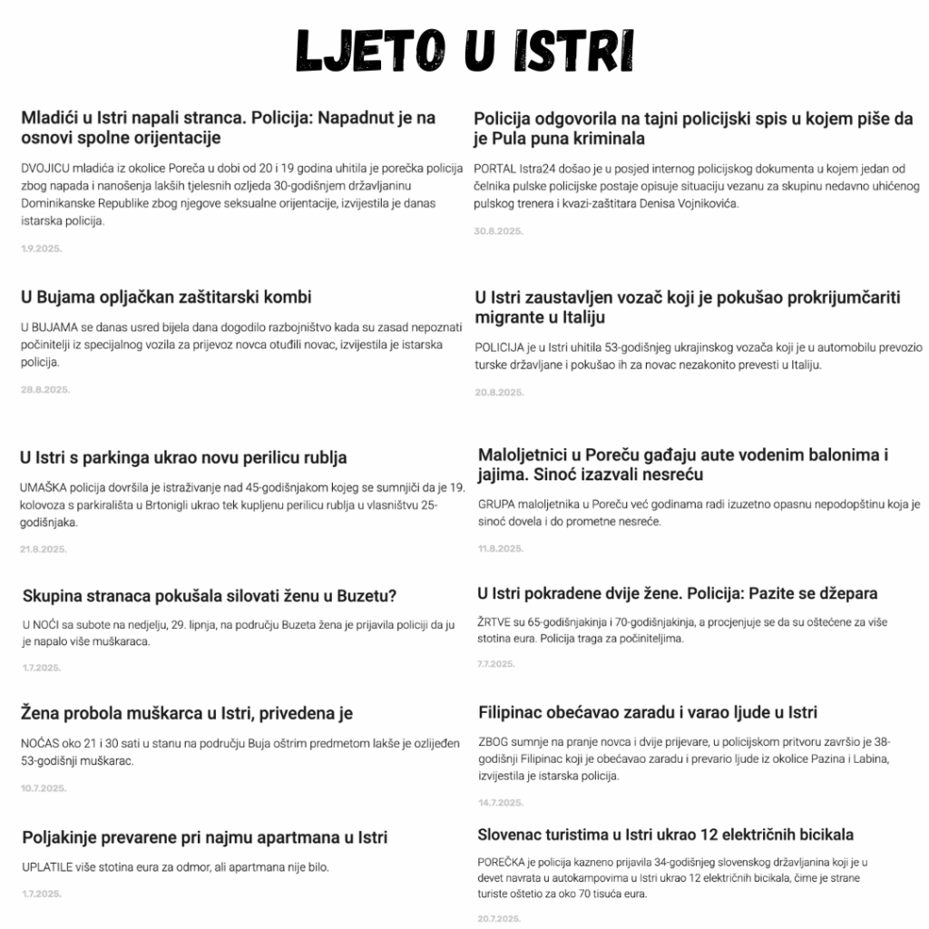 Summer in Istria