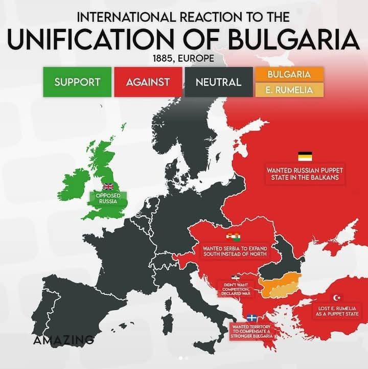 Happy holiday, Bulgarians! On this day, too, we punch one of the Great Powers, because not only they can - to us.