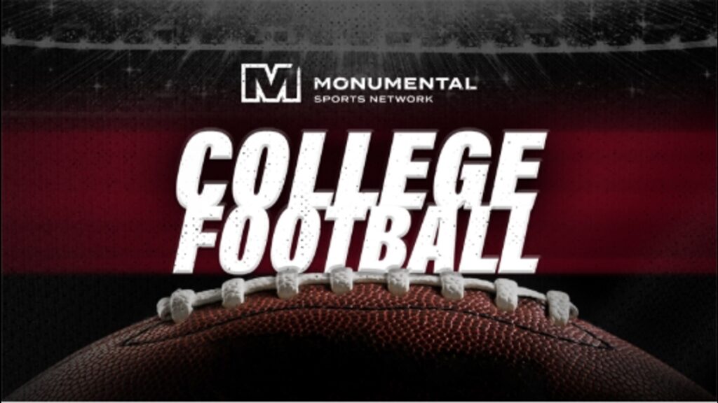 Monumental Sports Network college football scheduled games in 2025