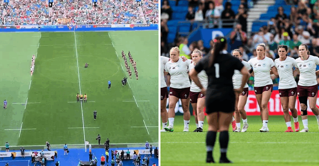 Fan Footage Captures Power Of Ireland's Response To New Zealand Haka