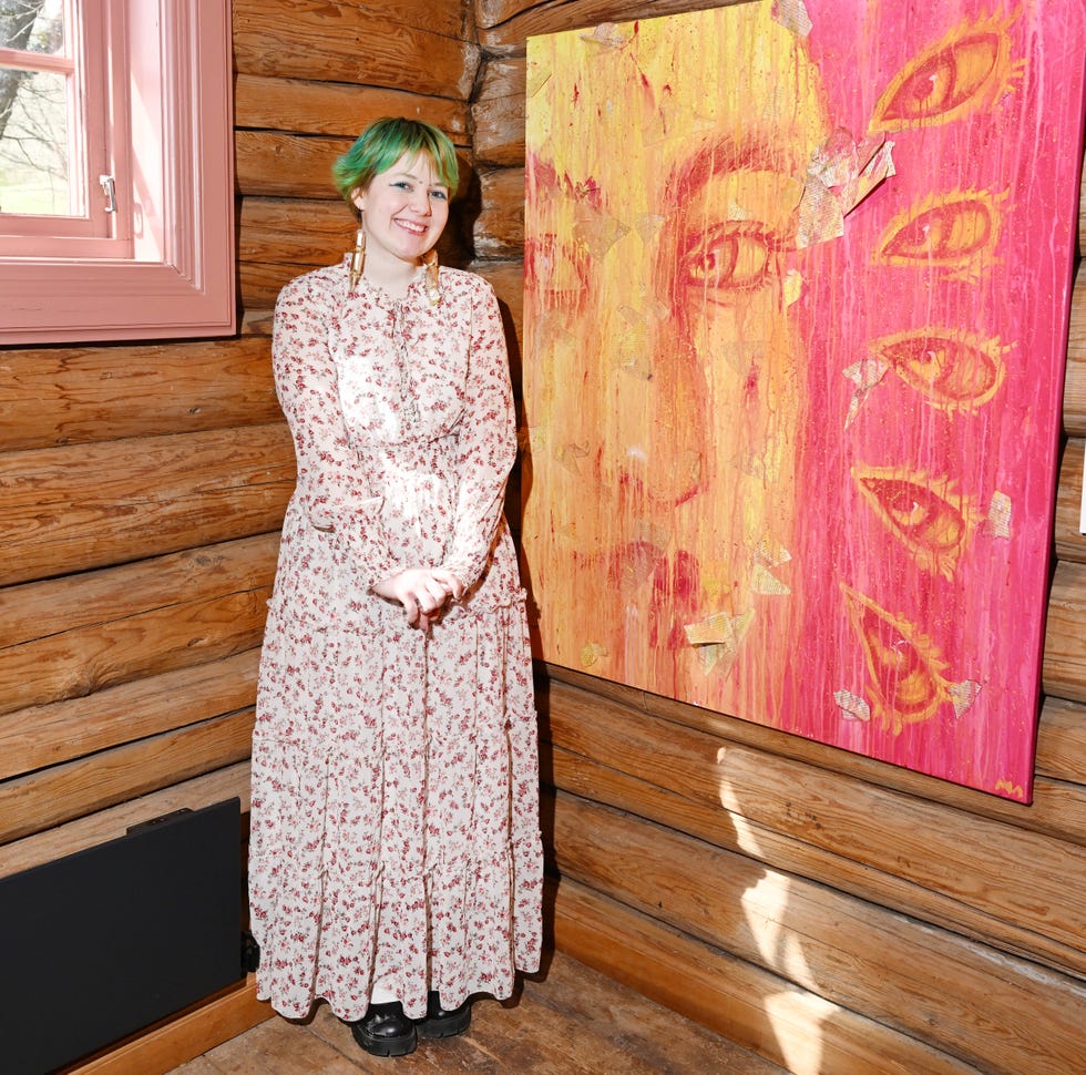 Maud Angelica Behn 's Opening exhibition In Greaker