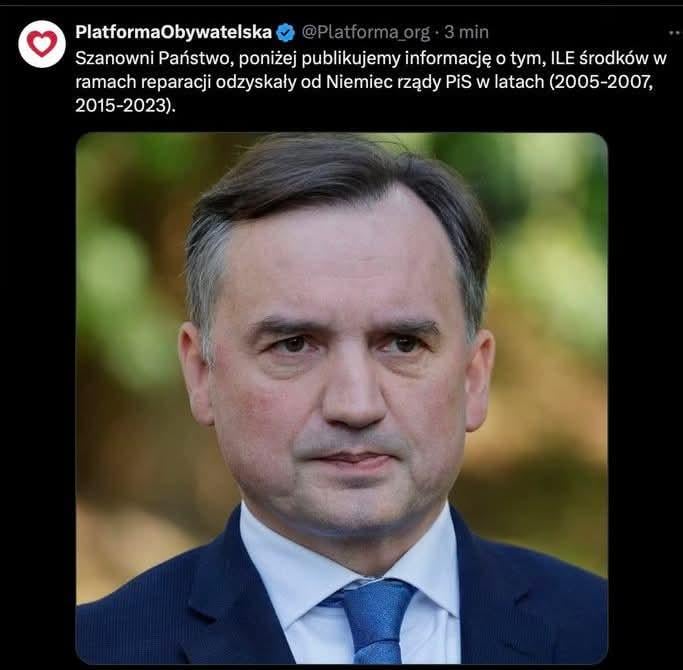 Reparations obtained during the PiS rule