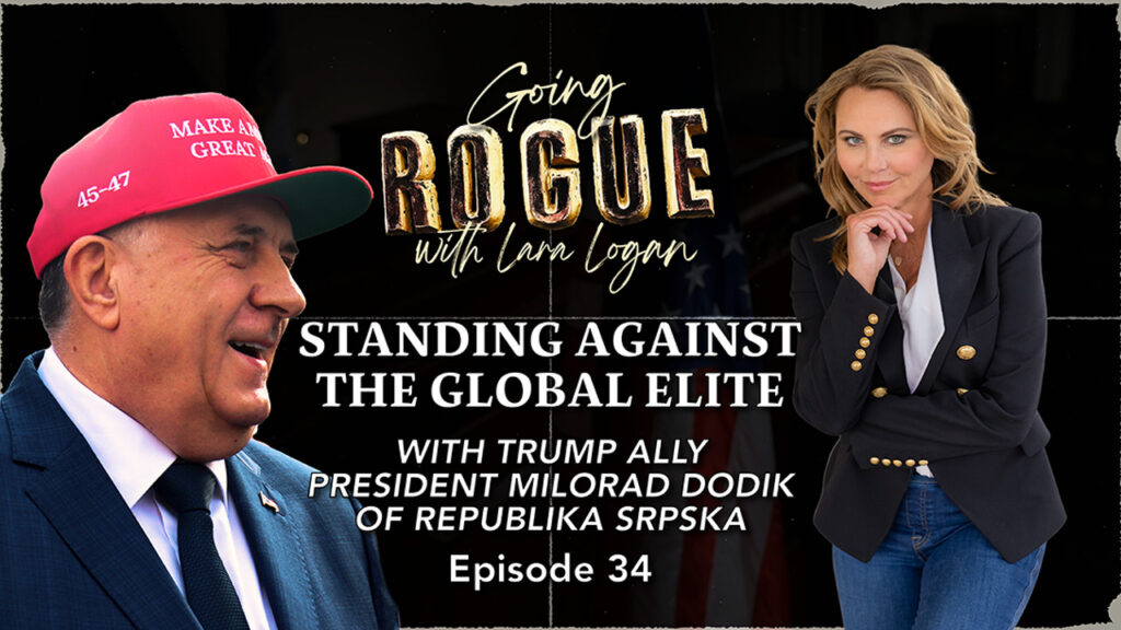Lara Logan With Bosnia’s Milorad Dodik
