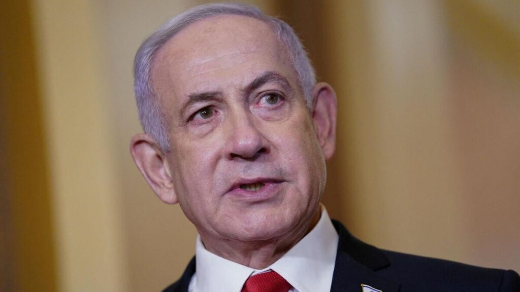 Benyamin Netanyahu says that “there will be no Palestinian state” and that “this place belongs to us” Benyamin Netanyahu says that "there will be no Palestinian state" and that "this place belongs to us"