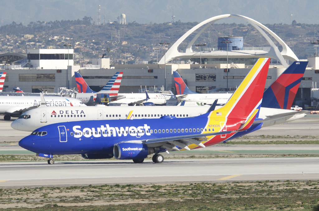 Southwest Delta American Airlines