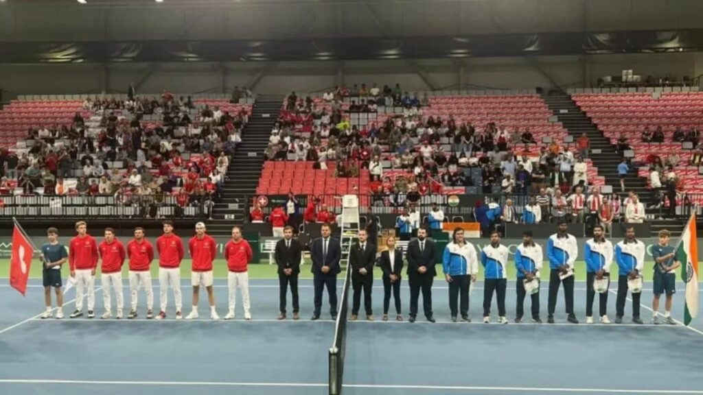 Davis Cup: N Sriram Balaji-Rithvik Bollipalli Lose Doubles Match As Switzerland Stay Alive | Sports News Davis Cup: N Sriram Balaji-Rithvik Bollipalli Lose Doubles Match As Switzerland Stay Alive | Sports News