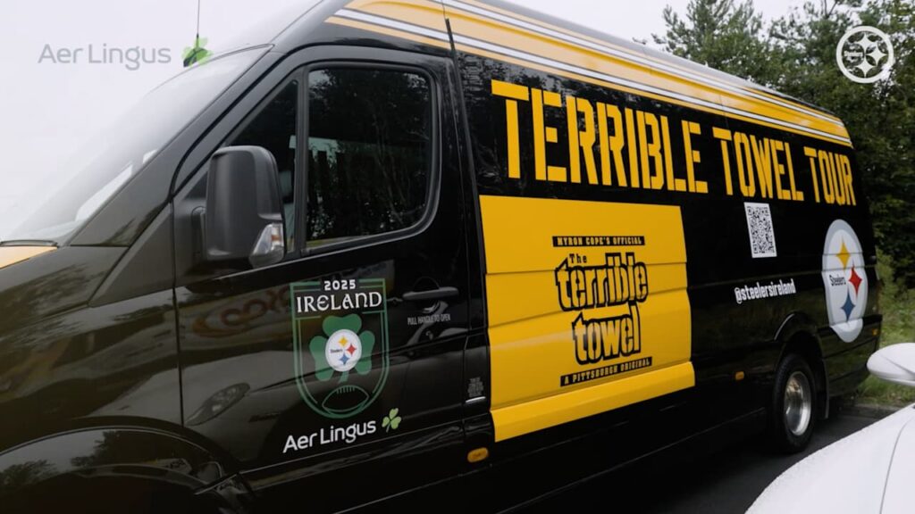‘The Terrible Towel Tour’ is set to embark on Ireland 'The Terrible Towel Tour' is set to embark on Ireland
