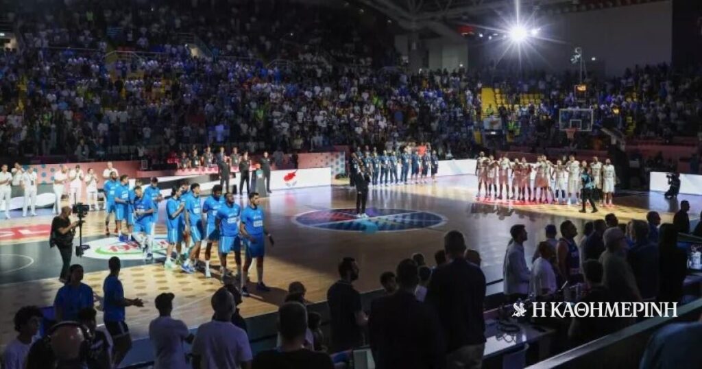 Eurobasket 2025: Greeks and Cypriots sang the National Anthem - Video Together