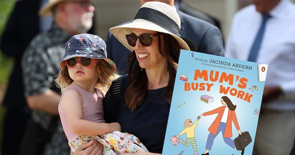 'Working mum guilt' explored in Jacinda Ardern's new children's book