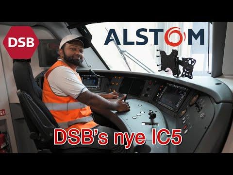 DSB's newest train IC5! (English subtitles available)