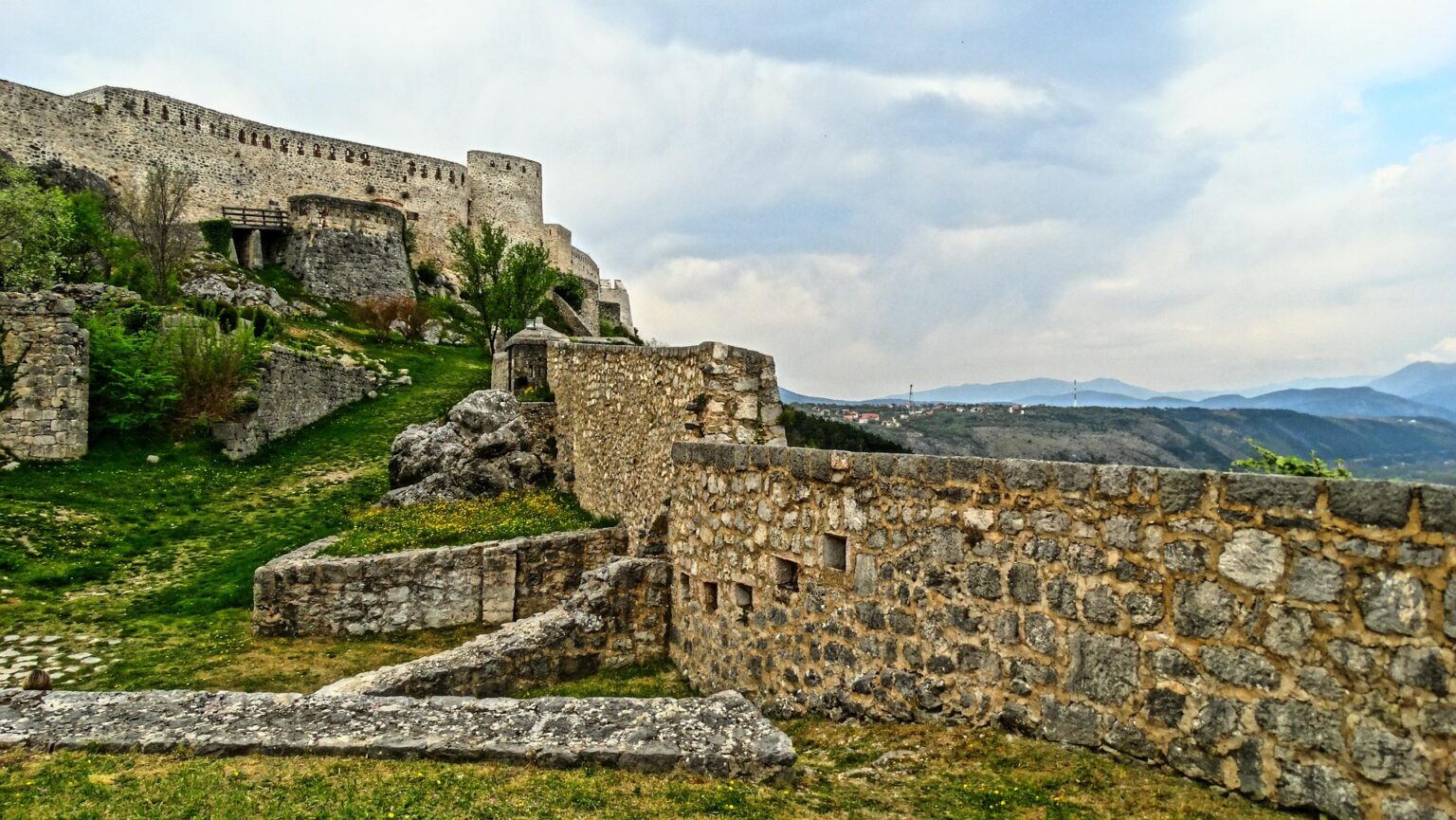knin fortress largest fortification croatia