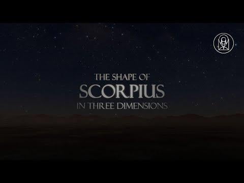 Scorpius Constellation in New 3D Viz