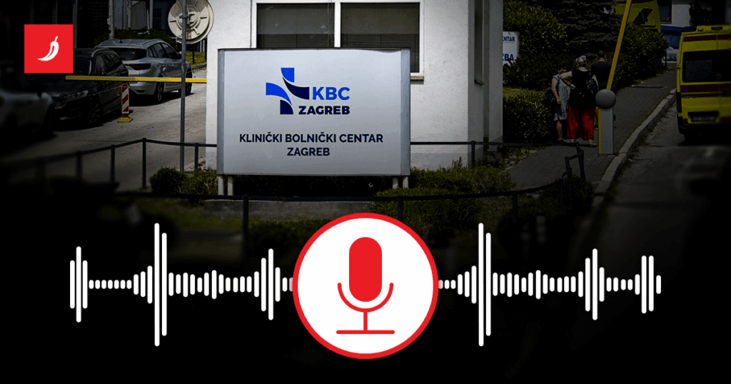 The secret recordings revealed corruption at KBC Zagreb: "Without you.